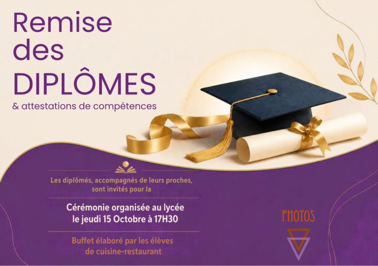 Flyer Remise des Diplômes - 4